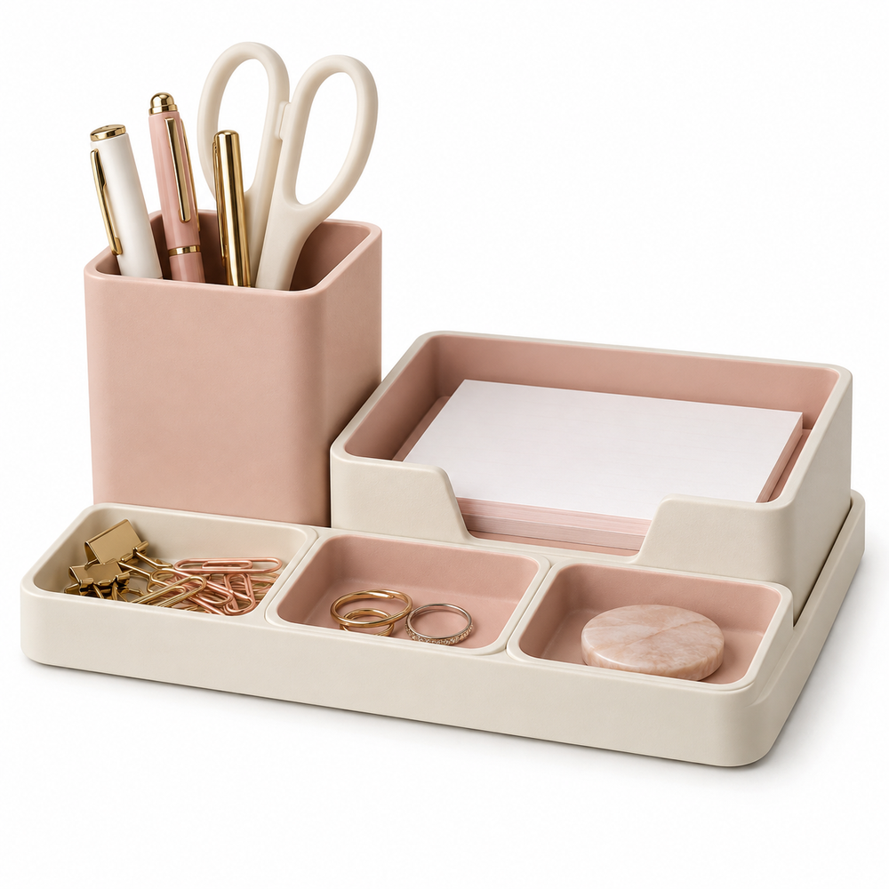 Modular Desktop Organizer Set