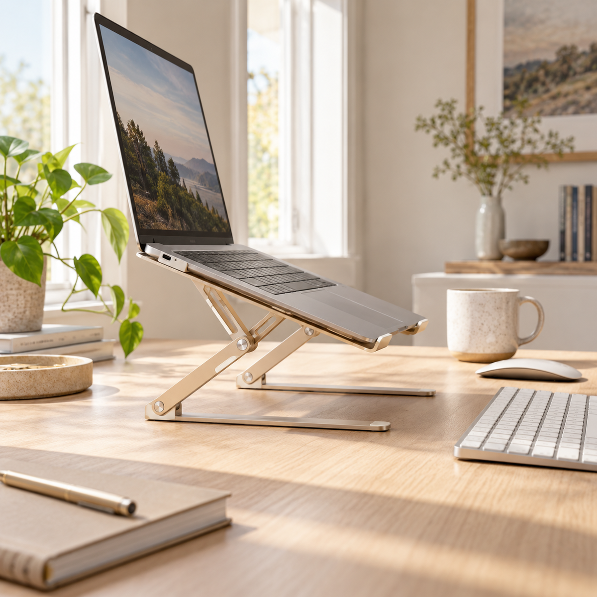 Foldable Adjustable Laptop Stand