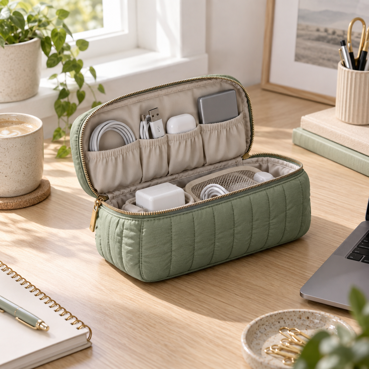 Electronics Travel Organizer Pouch