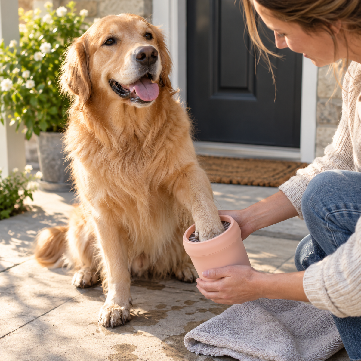 Silicone Paw Cleaner Cup