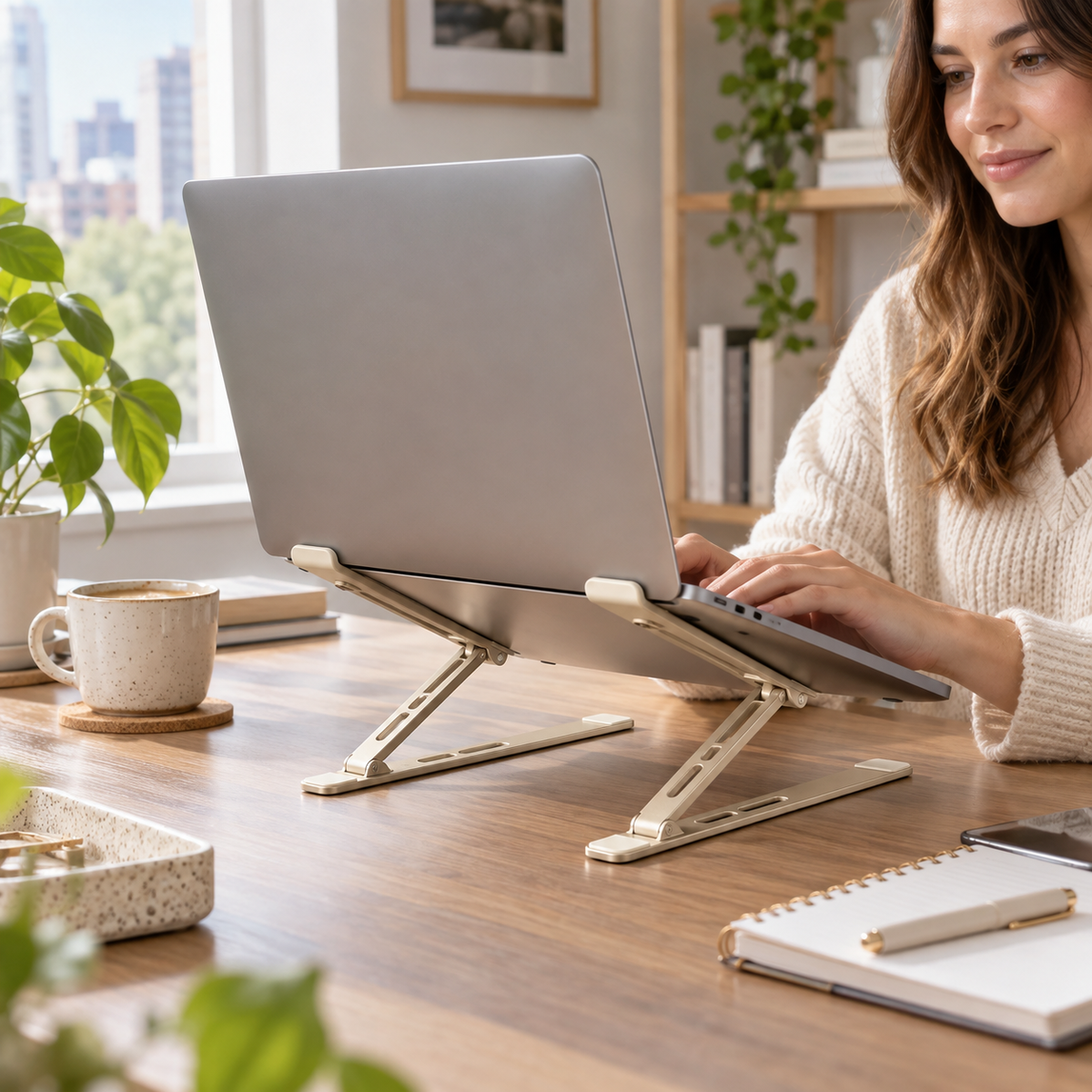 Foldable Adjustable Laptop Stand